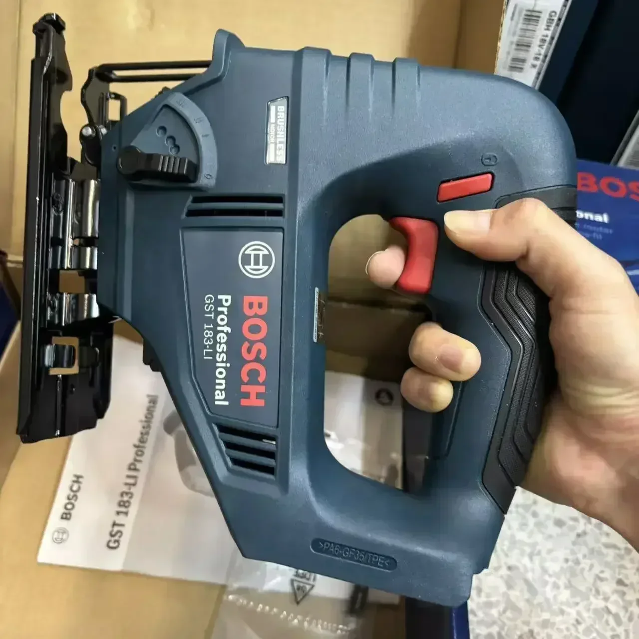 Woodworking Saw - Bosch GST 183-LI Professional Electric Jig