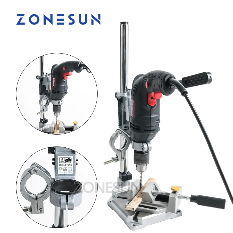 ZONESUN With fixed Electric Dr - Woodworking Drill 评论和价格