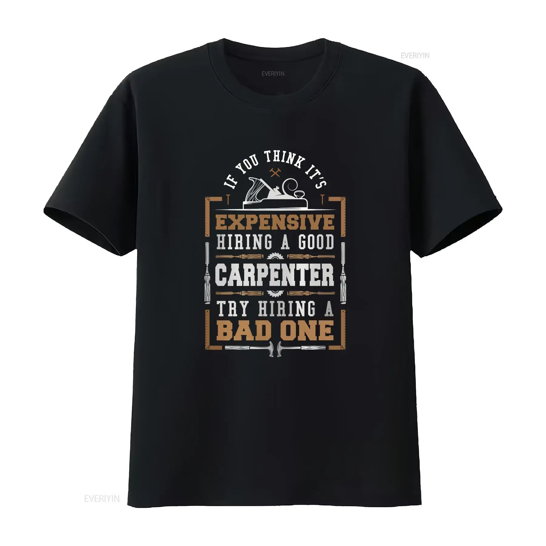 Carpenter T shirt Funny Union  - Woodworking Union 评论和价格