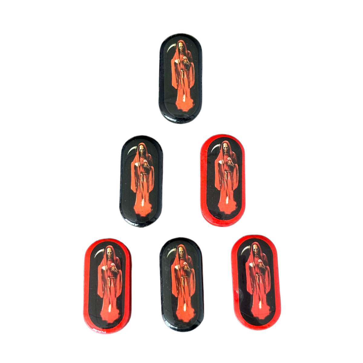 12pcs Santa Muerte Wooden Bead - Woodworking Joint Types 评论和价格