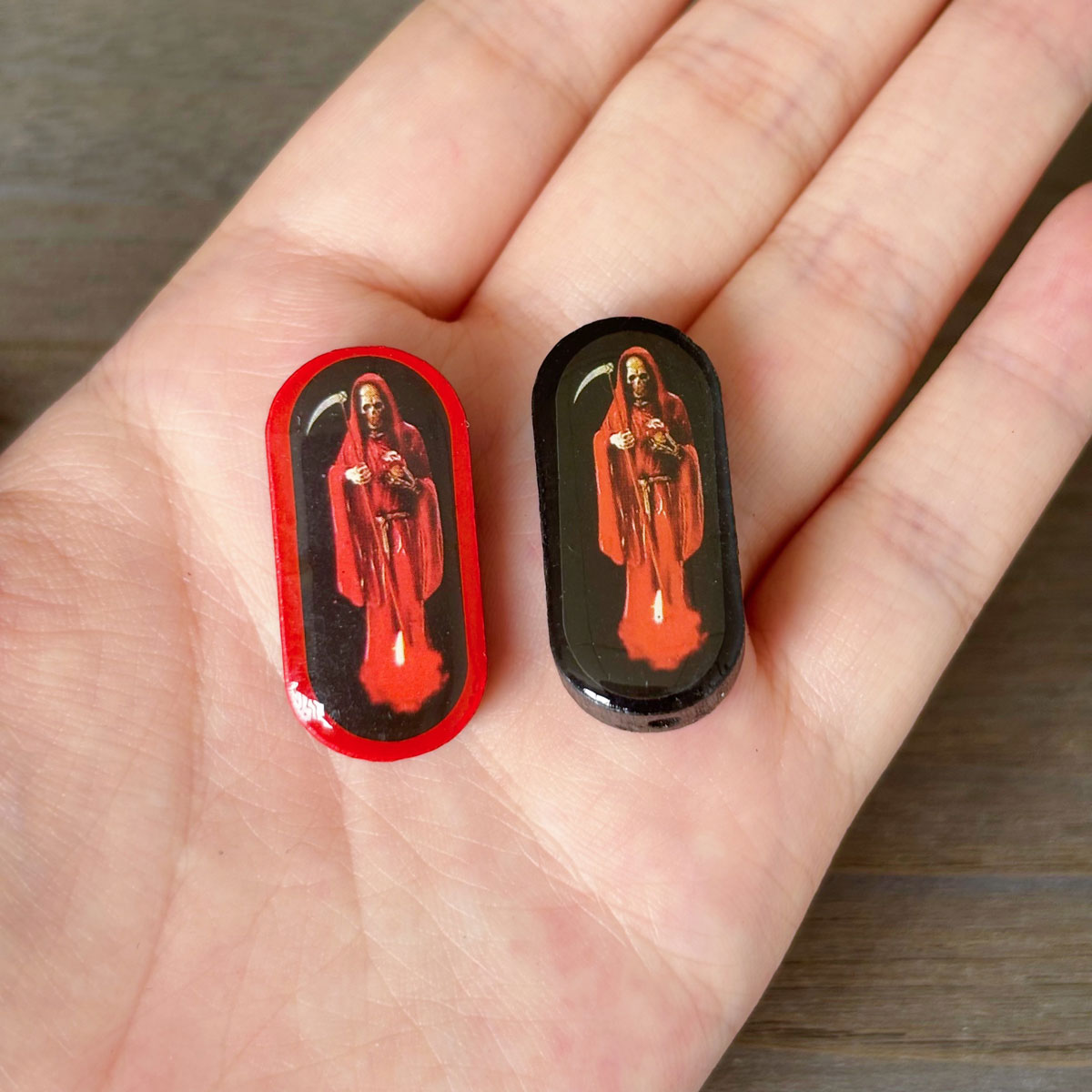 12pcs Santa Muerte Wooden Bead - Woodworking Joint Types 评论和价格