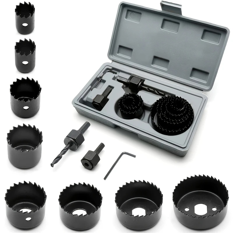 8pcs Woodworking Hole Saw Kit  - Woodworking Saw 评论和价格