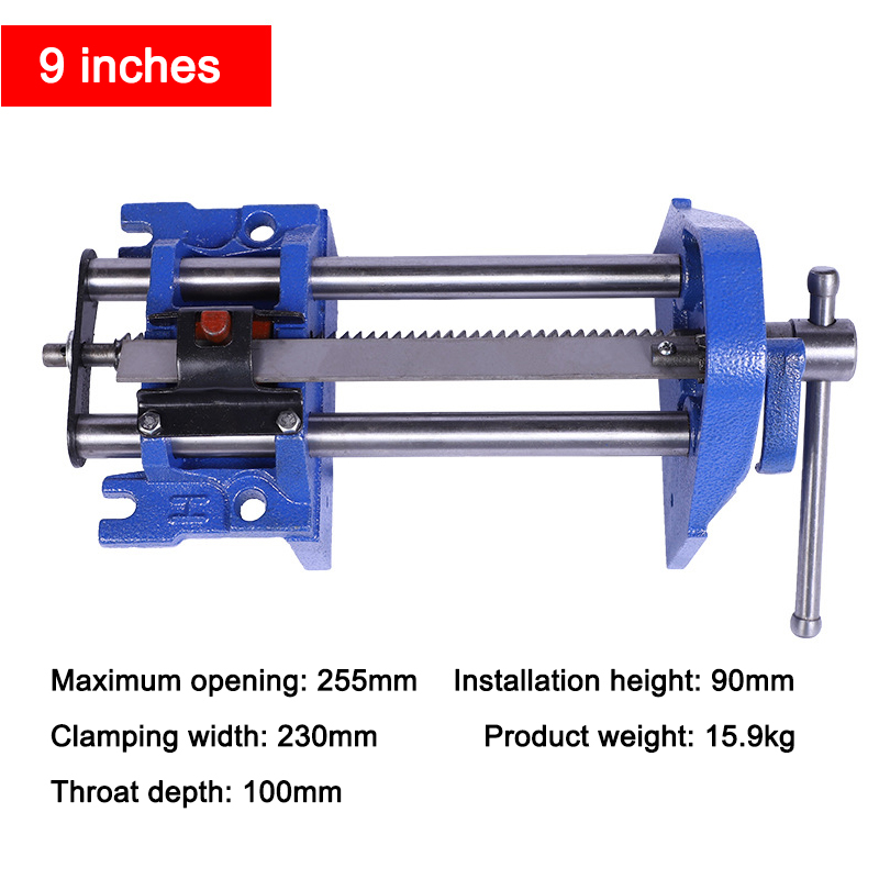 9 Inch Carbon Steel Woodworkin - Woodworking Quick Release Vise 评论和价格