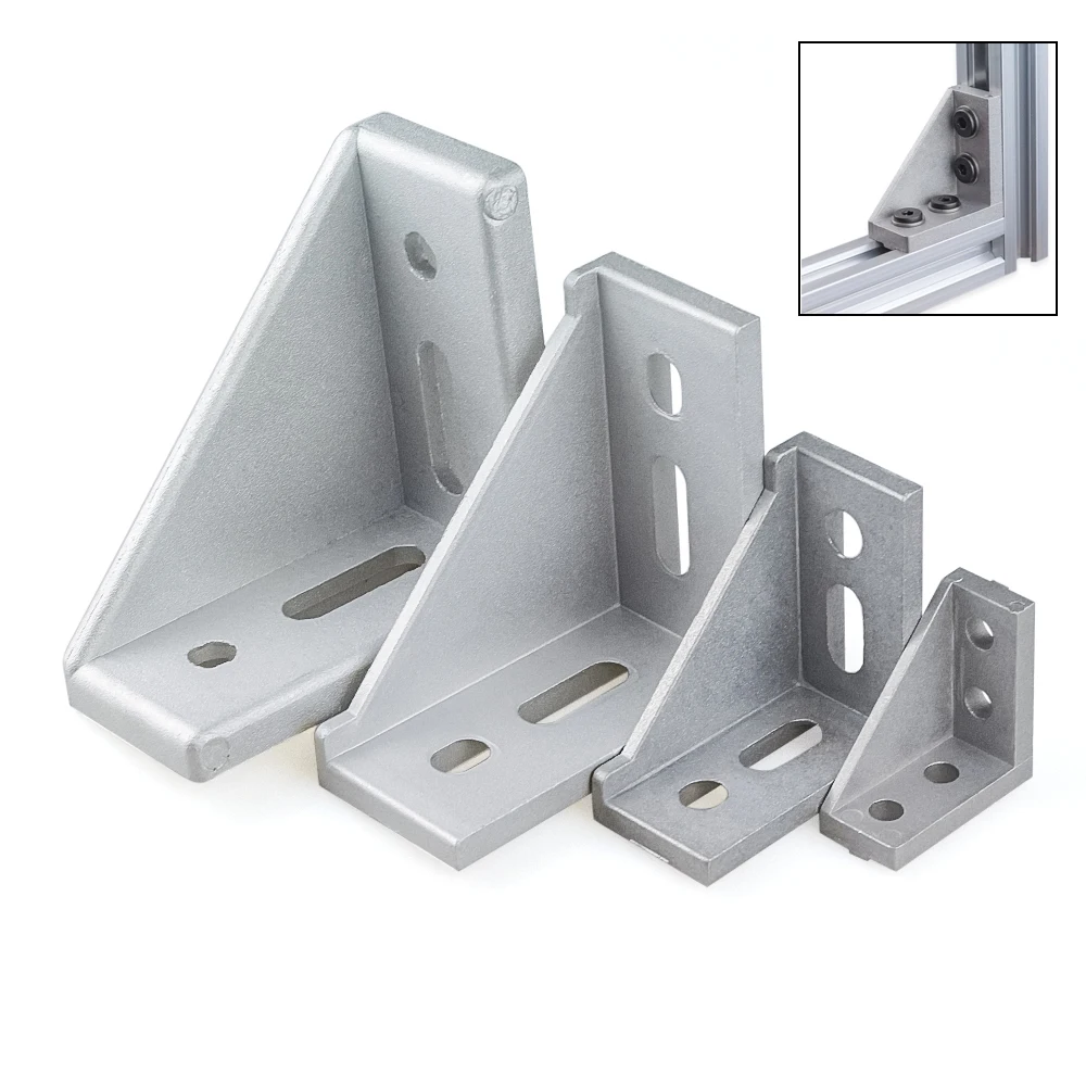8Pcs/lot 2040 3060 4080 Corner - Woodworking Joint Types 评论和价格