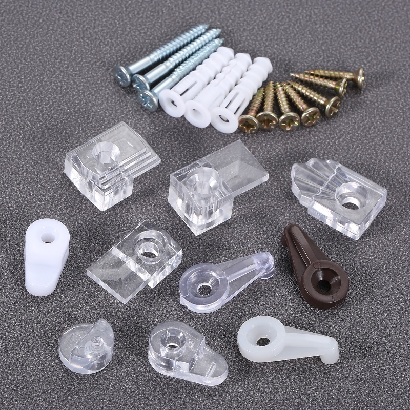 10Pcs Plastic Glass Retainer C - Woodworking Joint Types 评论和价格