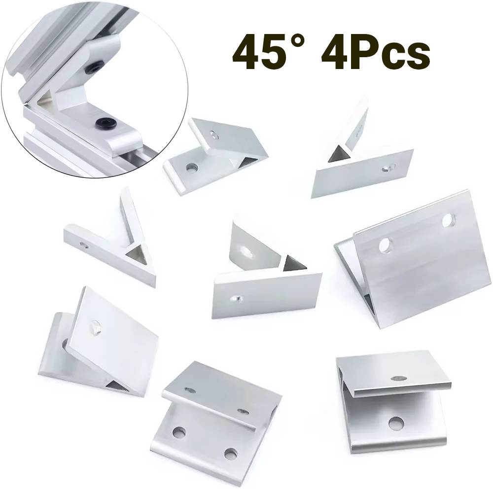 4Pcs 45 Degree Angle Corner Br - Woodworking Joint Types 评论和价格