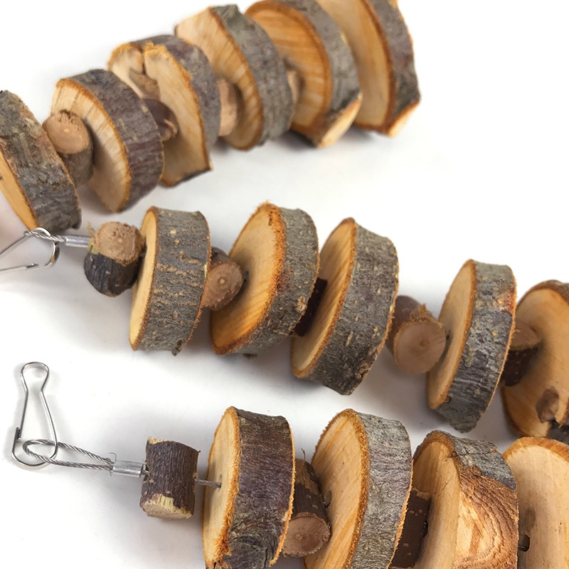 1 pc Random Style Pet Chew Toy - Woodworking Rabbet 评论和价格