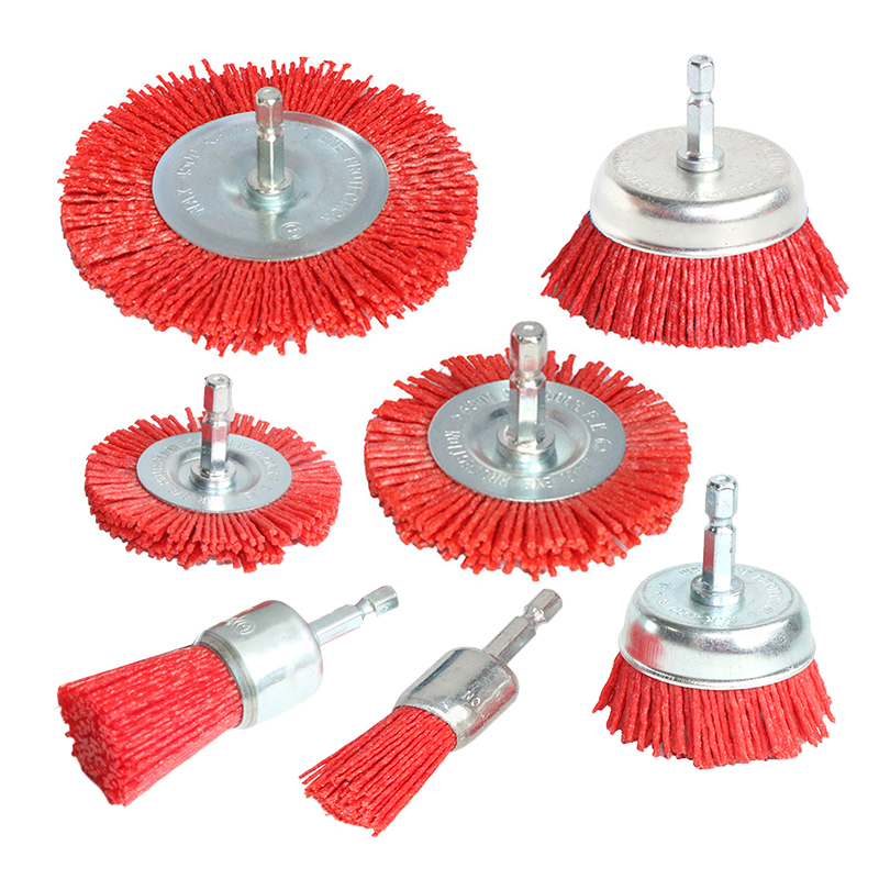 Nylon Cup Brush Abrasive Wire  - Woodworking Drill 评论和价格