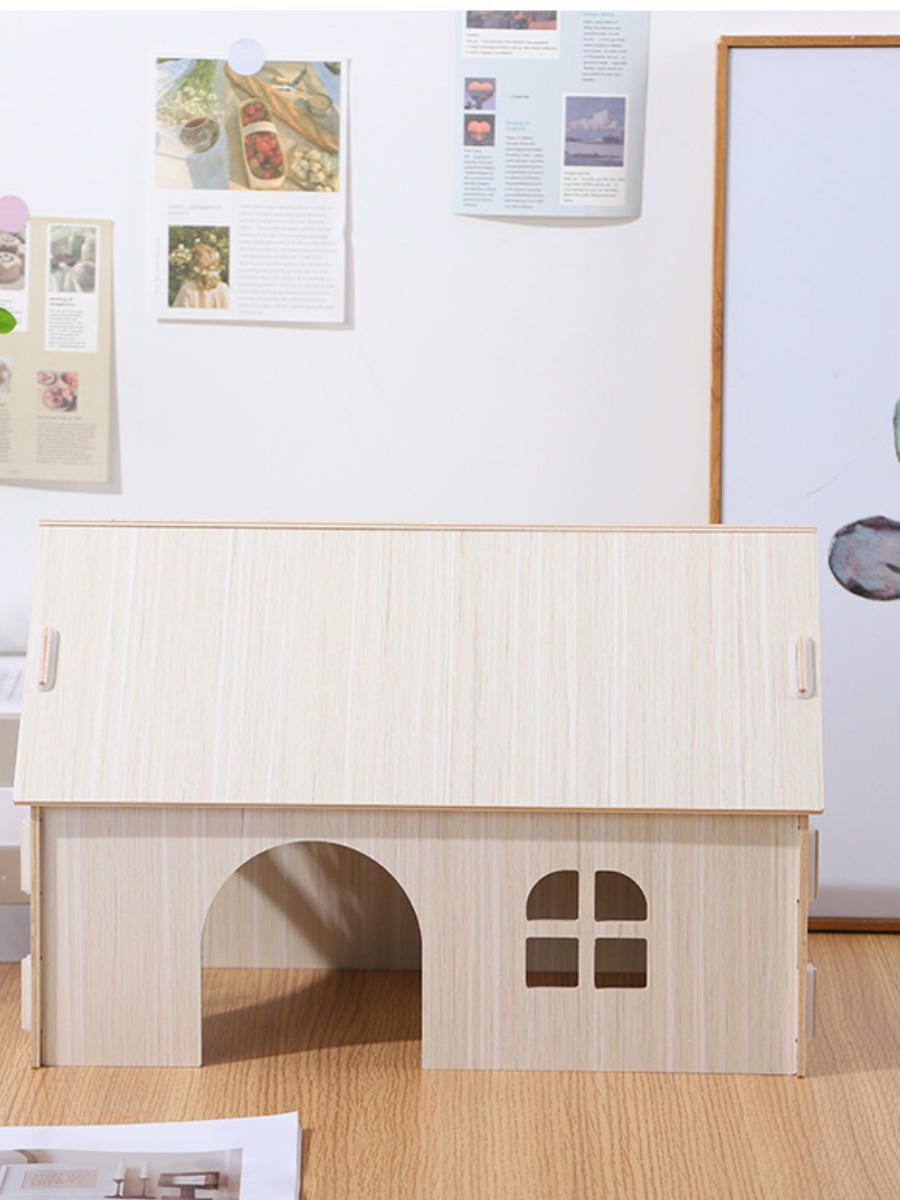 Dragon Cat Wooden Nest House D - Woodworking Rabbet 评论和价格