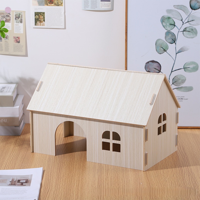Dragon Cat Wooden Nest House D - Woodworking Rabbet 评论和价格