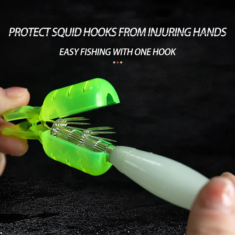 10Pcs/Lot Squid Jig Hook Cover - Woodworking Joint Types 评论和价格