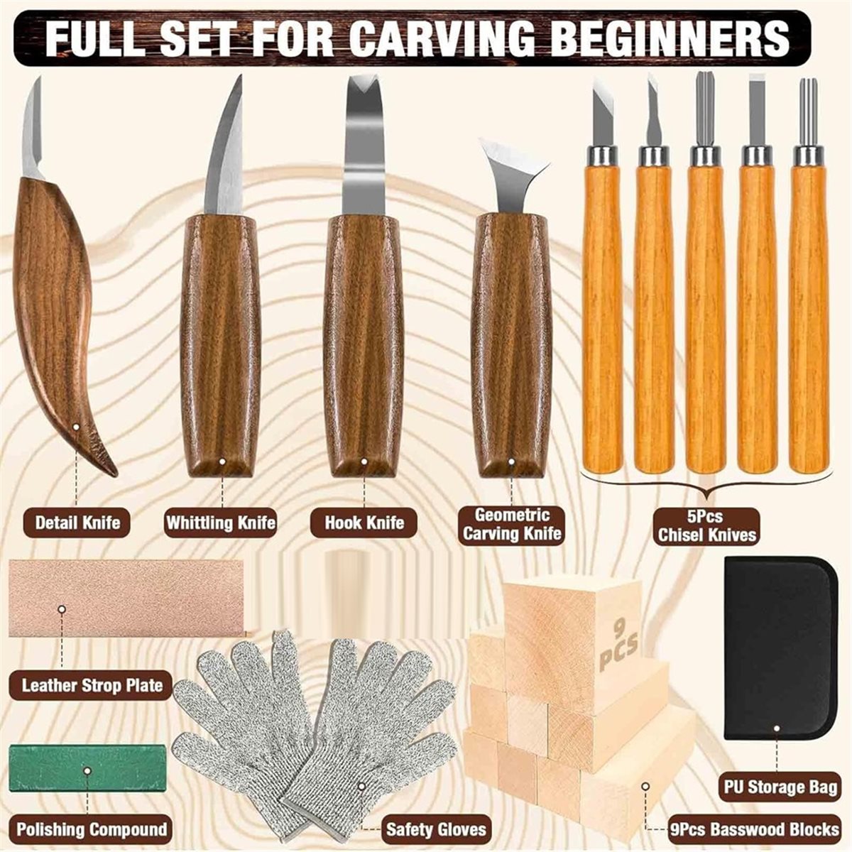 A1598P ~Woodworking Tools Set  - Woodworking Kits For Beginners 评论和价格