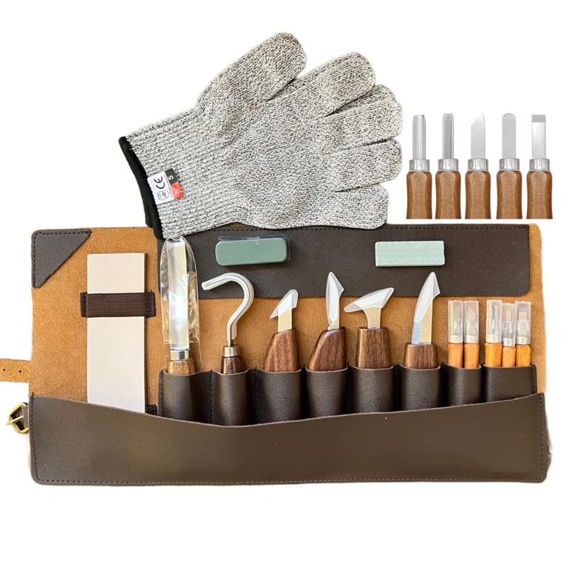 Wood Carving Kit Wood Tools Ha - Woodworking Kits For Beginners 评论和价格