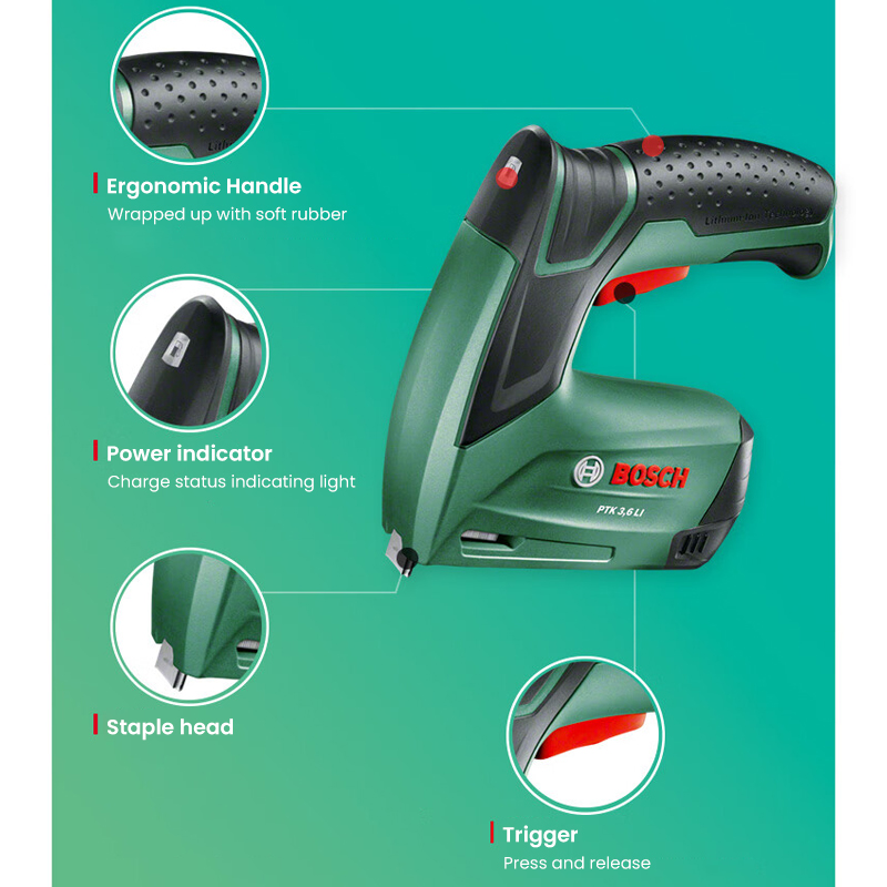 Bosch PTK 3.6 Li Cordless Nail - Furniture And Woodworking 评论和价格