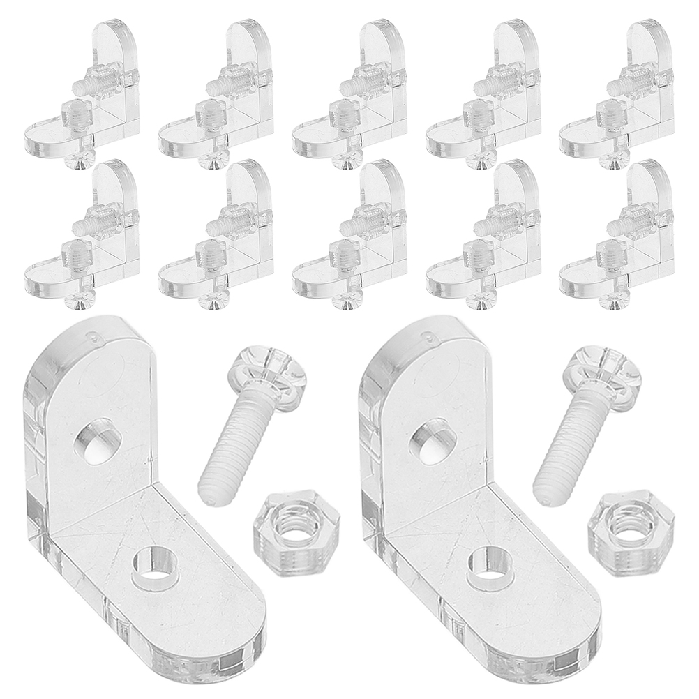 15Pcs Clear Acrylic L Shape Co - Woodworking Joint Types 评论和价格