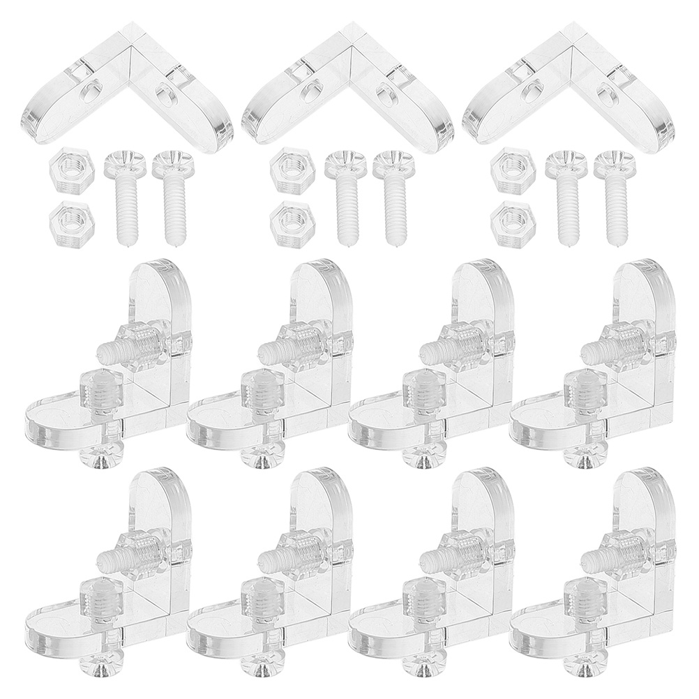 15Pcs Clear Acrylic L Shape Co - Woodworking Joint Types 评论和价格