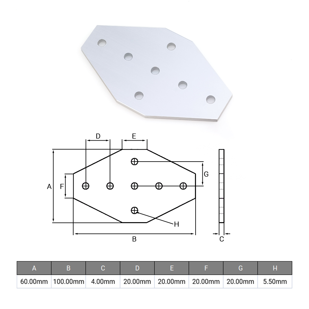 Openbuilds 7 Hole Cross Joinin - Woodworking Joint Types 评论和价格