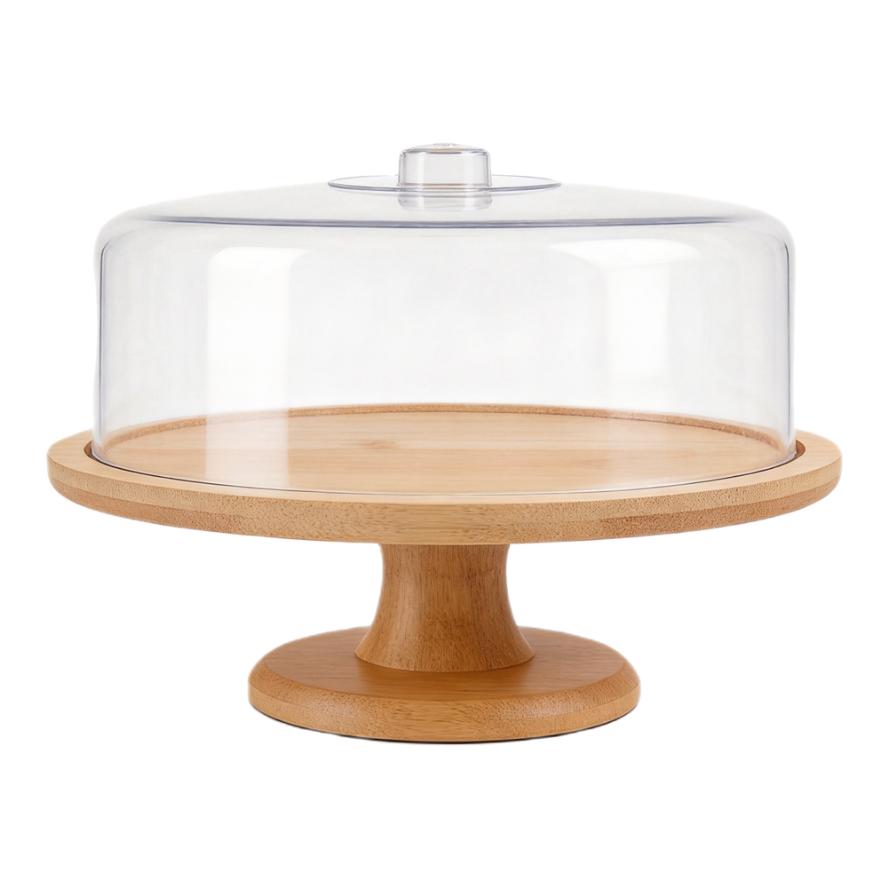 10 Inch Wooden Cake Stand with - Woodworking Show 评论和价格